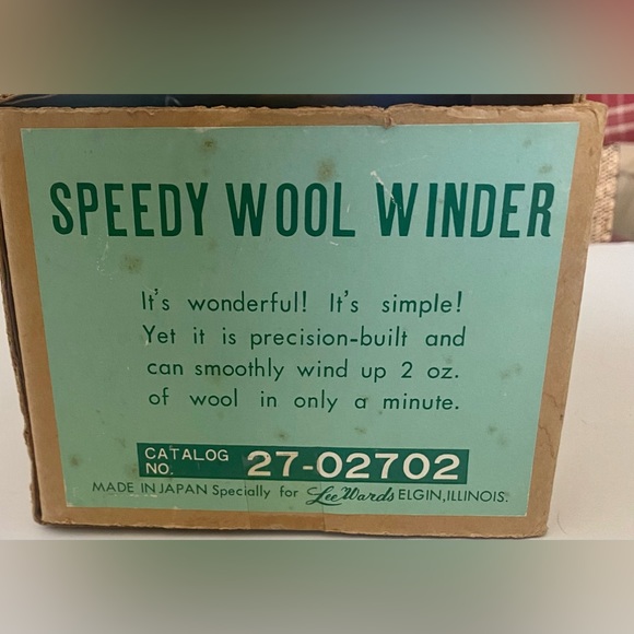 VTG Lee Wards Speedy Wool Winder - Picture 2 of 2